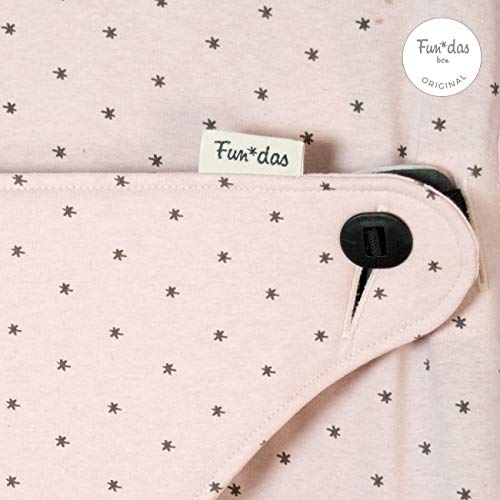 Fundas BCN® - Funda completa para Hamaca BabyBjörn ® Soft y Bliss - Apta para Todos los Modelos - Funda de hamaca bebés - Estampado Little Fun Peach