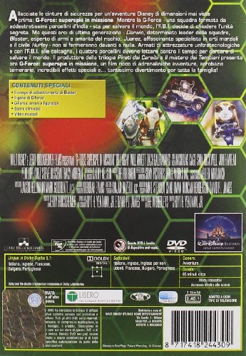g-force. superspie in missione
regia di hoyt yeatm [Italia] [DVD]
