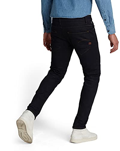 G-STAR RAW, hombres Jeans D-Staq 5-Pocket Slim , Azul (dk aged 7209-89), 32W / 32L