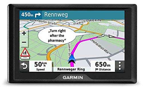 Garmin Drive 52 Southern EU MT-S, navegador GPS con Pantalla de 5" y mapas de por Vida (Sur de Europa)