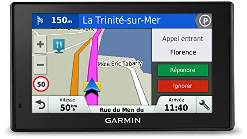 Garmin DriveSmart 50 We LM - Navegador GPS mapas de por Vida (Pantalla de 5", Mapa Oeste Europa)