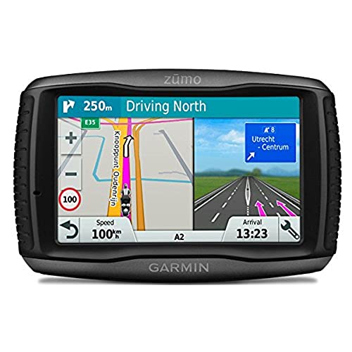 Garmin Zumo 595LM EU - Navegador GPS con mapas por vida (pantalla de 5 ", mapa Europa completo), color negro