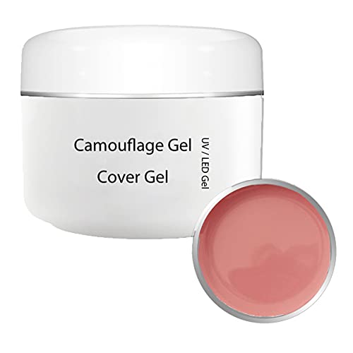 Gel UV - Camouflage- Gel Cover 30ml incluye 3 piezas Conjunto de cepillo