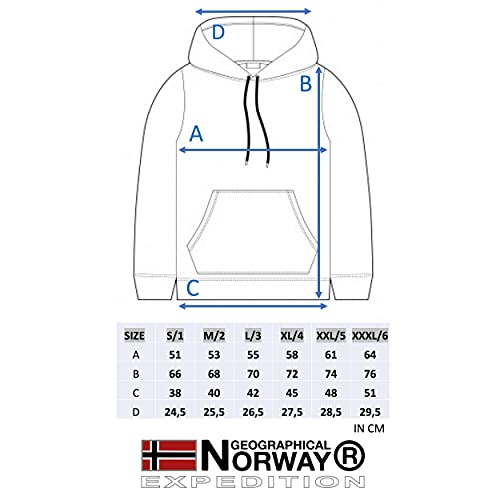 Geographical Norway GYMCLASS Men - Sudadera Capucha Bolsillos Hombre - Chaqueta Casual Hombres Abrigo - Camisetas Camisa Manga Larga - Hoodie Deportiva Regular Fitness Jacket Tops (MARRÓN L)