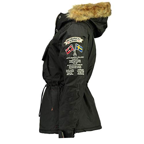 Geographical Norway - Parka Mujer Boomera NEGRO 1