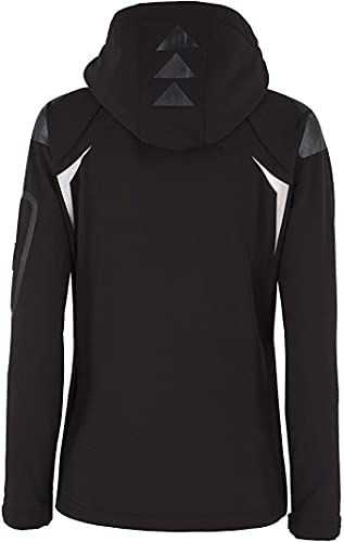 Geographical Norway TISLANDE BELL Women - Chaqueta de invierno para mujer, chaqueta de invierno con capucha para mujer, chaqueta de manga larga, parka, Negro , L