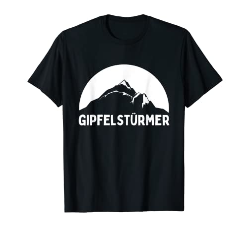 Gipfelstürmer Wanderlust Senderismo Montañas Alpes Camiseta