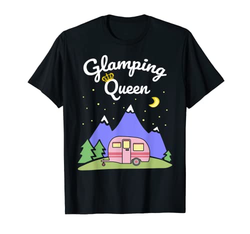 Glamping Caravanning Camping Trailer Camper RV Propietarios Camiseta