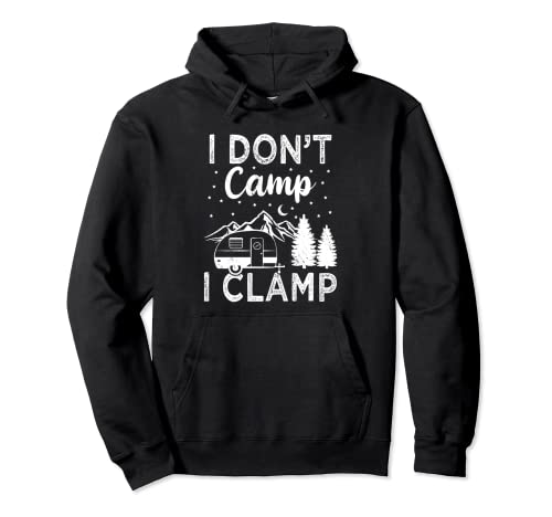 Glamping Squad Tienda de campaña Glamping Glamping I Don't Camp I Glamp Sudadera con Capucha