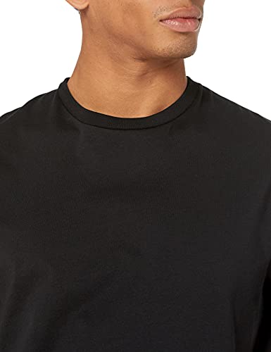 Goodthreads Short-Sleeve Crewneck Cotton T-Shirt Camiseta, Negro (Black), X-Large