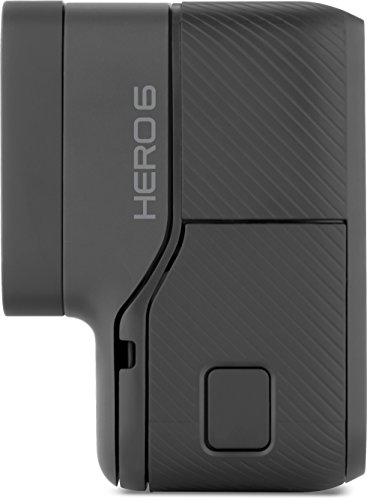 GoPro Hero6 Videocámara de acción (4K, 12 MP, resistente y sumergible hasta 10m sin carcasa, pantalla táctil 2"), Negro