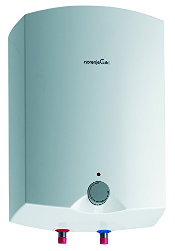 Gorenje - Acumulador de agua caliente, depósito interior, 2 kW, resistente a la presión, 1 unidad, color blanco, Blanco, GT 15 O
