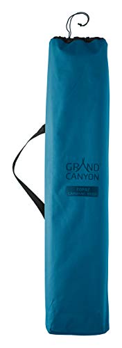 Grand Canyon Topaz Camping Bed M - Cama de Camping Plegable de Aluminio - Cama de Camping Plegable al Aire Libre - Dark Blue (Azul)