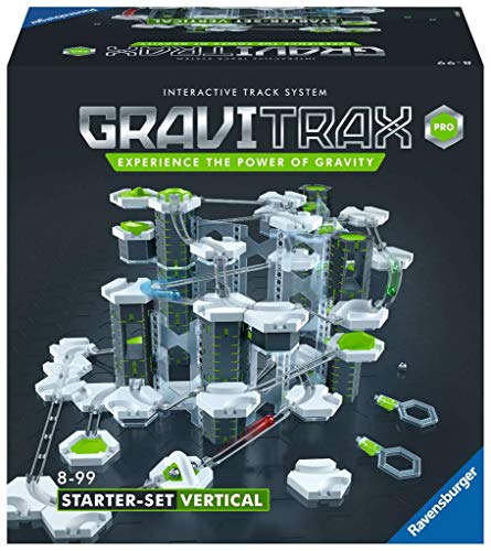 Gravitrax Pro - Juego de iniciación vertical para juegos de GraviTrax con bolas de metal y recorrido de bolas de edición italiana