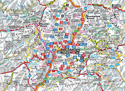Guida escursionistica n. 5709. Bozen. Sarntal, Ritten, Eppan, Kalterer See, Seiser Alm, Rosengarten. Con carta: Wanderführer mit Extra-Tourenkarte 1:45.000, 55 Touren, GPX-Daten zum Download.