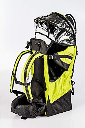GUTO Deluxe Backpack Mochila portabebé, Adultos Unisex, Verde, l