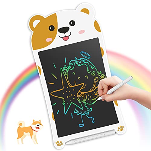 GUYUCOM Tableta de Escritura LCD de 8.5 Pulgadas, Pizarra Digital para Niños, Pizarra Magica de Líneas Brillantes y Coloridas para Niños, Excelentes Tablet para Dibujo Niños para Niños y Niñas
