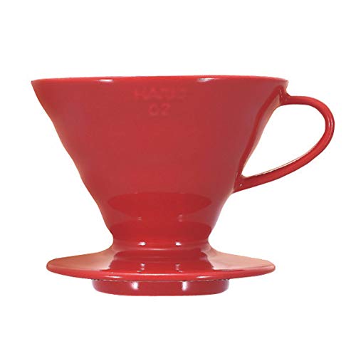 Hario Coffee Dripper V60 Size 02 Red Ceramic (japan import)