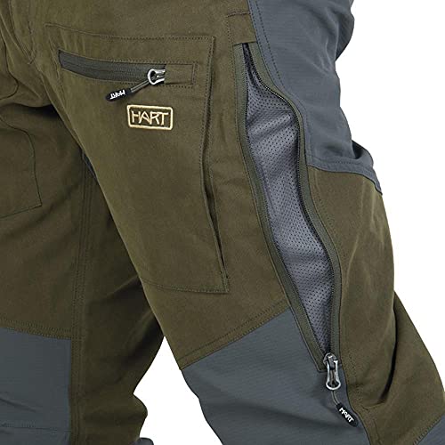 HART Adia-T - Pantalones de caza para hombre, color verde