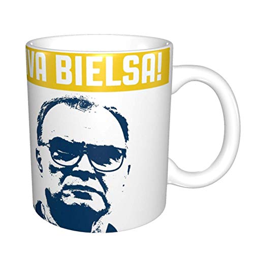 Hdadwy Viva Bielsa Celebre la revolución de Leeds Camisetas Tazas Carteles y más Taza de té de cerámica para el hogar Taza de café de oficina 10 oz