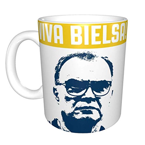 Hdadwy Viva Bielsa Celebre la revolución de Leeds Camisetas Tazas Carteles y más Taza de té de cerámica para el hogar Taza de café de oficina 10 oz