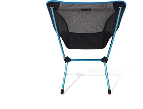 Helinox Chair One XL - Silla de camping plegable, aluminio, ligera, estable, plegable, incluye bolsa de transporte, color negro, talla única