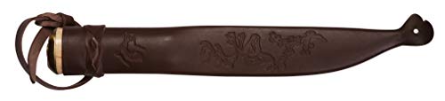 HELLE Lappland Sami camp knife - 8.43 inch blade - Birch handle