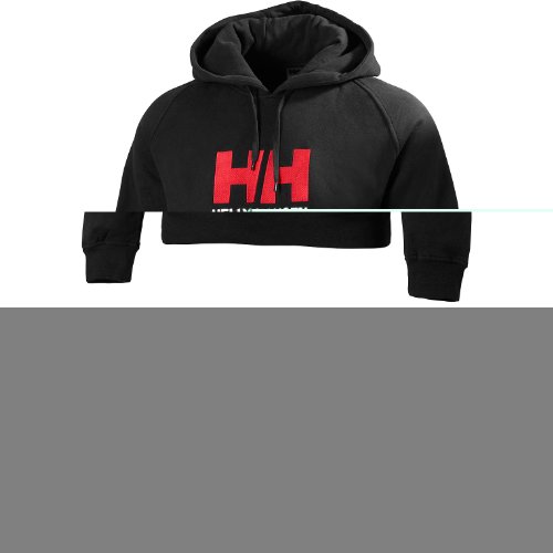 Helly Hansen HH Logo Hoodie Sudadera-Hombre, Negro, XXL