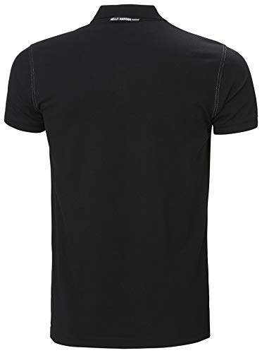 Helly Hansen Oxford, 34-075475-990-L Camiseta Polo, Talla M, Negro