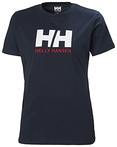 Helly Hansen W HH Logo - Camiseta para Mujer, Color Armada, Talla L