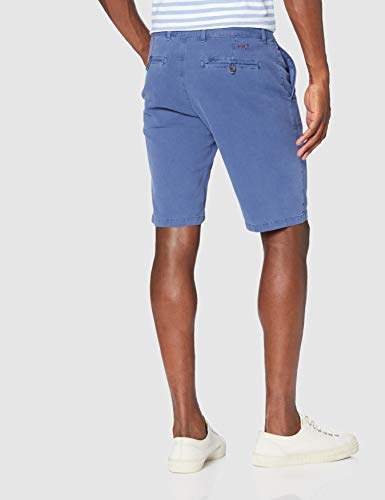 HKT by Hackett Hkt G/Dye Strch Short Pantalones Cortos, Azul (5mjmarina 5mj), 66 (Talla del Fabricante: 42) para Hombre