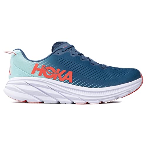 Hoka Rincon 3, Zapatillas de Running por Hombre, Azul (RealTeal/EggshellBlue RTEB), 42 EU