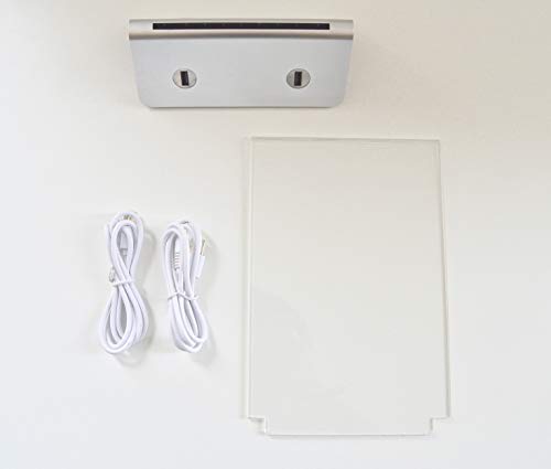 Horeca Fan Line® - 10.000 mAh Portable Power Bank, 4 x USB menú soporte múltiples advetising estación de carga de escritorio para cafeterías, restaurantes, bares…