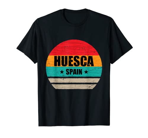 Huesca España - Retro Vintage Recuerdos de Huesca Camiseta