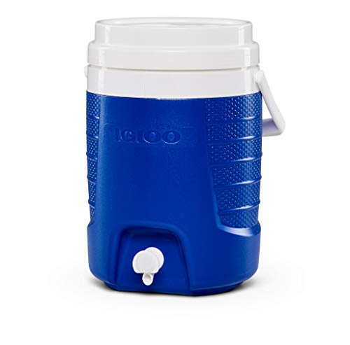 Igloo Sport 2 Galones Dispensador de Bebidas Aislado, 7.6 litros, Azul