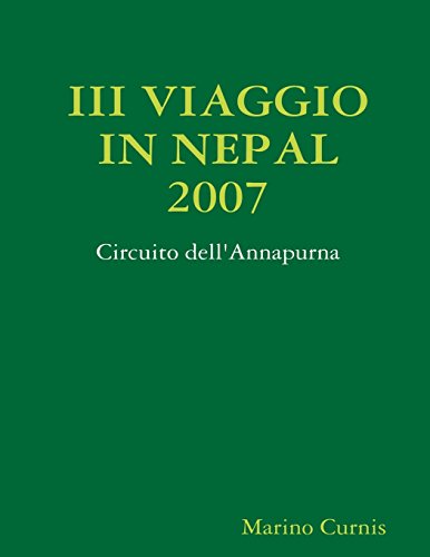 III Viaggio in Nepal 2007: Circuito dell'Annapurna