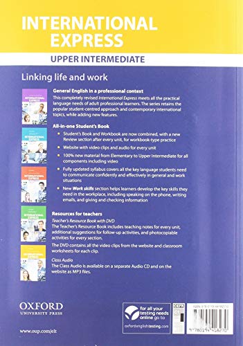 International Express Upper-Intermediate. Student's Book Pack 3rd Edition (Ed.2019) (International Express Third Edition)