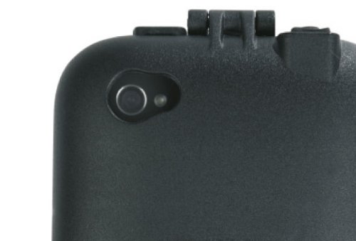 Interphone SMIPHONE4 - Soporte de móviles para coches Apple iPhone 4, negro