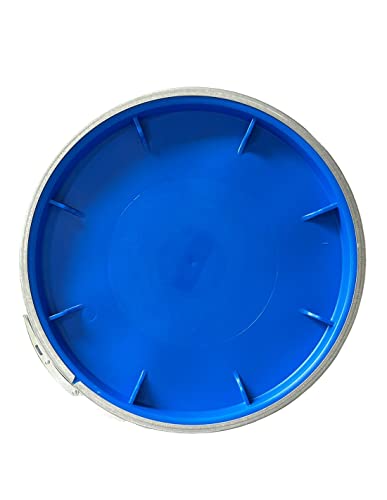 Jardin202 - Bidón de plástico de Boca Ancha | Azul | Seleccione Capacidad | 50 litros (con Asas)