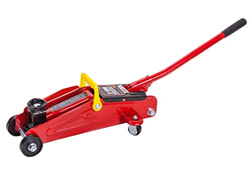 JOMAFA - Gato hidraulico de carretilla 2 toneladas para levantar vehiculos, rojo
