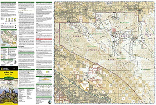 Joshua Tree National Park: Trails Illustrated National Parks (National Geographic Trails Illustrated Map) [Idioma Inglés]: 226