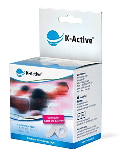 K de Active banda kinésica Sport I elástica Tape para gran estabilidad y cargas – Apoyo más para los músculos y articulaciones