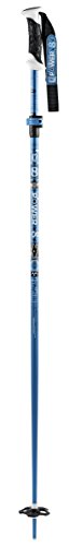 K2 Skis Skistöcke Power 8 Flipjaw - Bastones de esquí Alpino, Color Azul, Talla 110-135