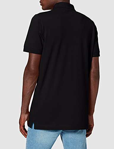 Kappa Peleot, Camiseta Deportiva para Hombre, Negro, L