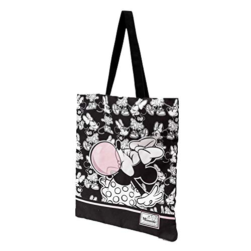 KARACTERMANIA Minnie Mouse Bubblegum-Bolsa de la Compra Shopping Bag, Multicolor