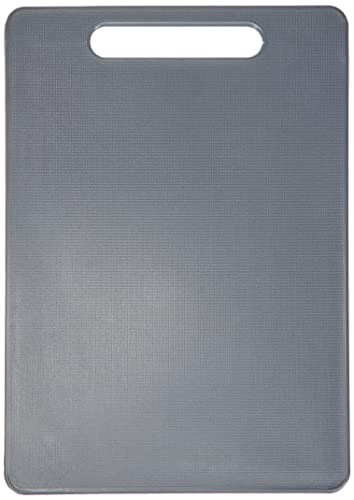 Kesper 30484 Tabla de Cortar Antideslizante plástico Gris 34 x 24 x 0,6 cm