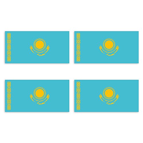 Kiwistar - Pegatina para coche (4,5 x 2,3 cm), diseño de bandera de país