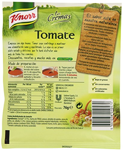 Knorr - Sopa Desh Tomate 76 gr