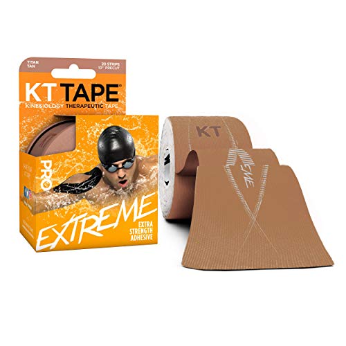 KT Tape Pro Extreme - Cinta elástica terapéutica para kinesiología - 10000749, Extreme - Titan Tan, B) Titan Tan