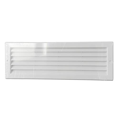 La Ventilazione P3713B-Y Rejilla de ventilación, Color Blanco, 370x130 mm